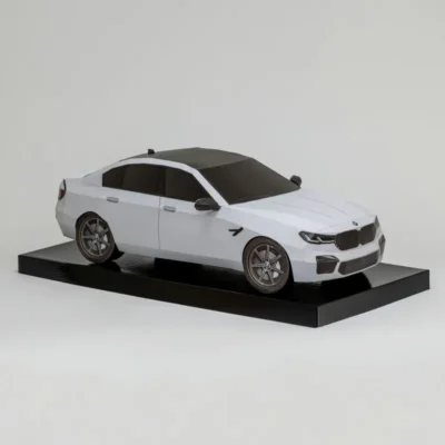 紙紮BMW M5(白)-1